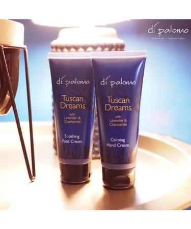 Di Palomo Vegan Tuscan Dreams Moisturising Sleep Duo. Calming Hand Cream & Soothing Foot Cream for Women. Moisturising Skin Care. Lavender & Chamomile for Anxiety Relief & Sleep Aid. Vegan Gift Set. - Buy Online on GoSupps.com