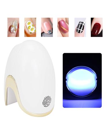 Mini UV LED Nail Lamp | Portable USB Gel Light for Professional & Home Use | 6W Curing Dryer for Nail Polish - Buy Online on GoSupps.com