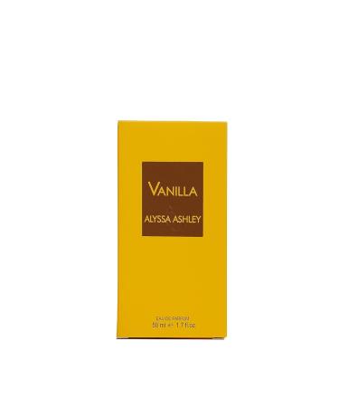 ALYSSA ASHLEY Vanilla - Perfumes for Women and Cologne for Men - Vanilla Fragrance with White Flowers and White Rose Petals - 1.7 oz EDP Spray - Buy Online on GoSupps.com