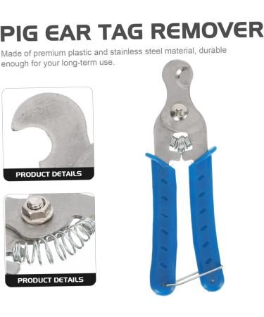 Yardwe Ear Tag Removal Forceps - Animal Ear Tag Remover Tool for Farm Animals - Buy Online on GoSupps.com