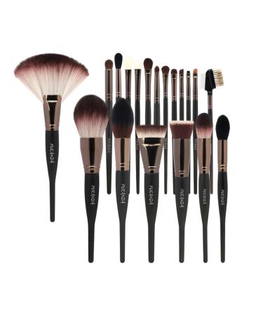 Premium Makeup Brush Set | Soft Animal Hair Gentle on Skin | 18-Piece Beginner Toolkit for Flawless Application - Buy Online on GoSupps.com