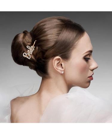 Bride Hair Clips Set - Bachelorette Party Accessories and Gifts - Buy Online on GoSupps.com
