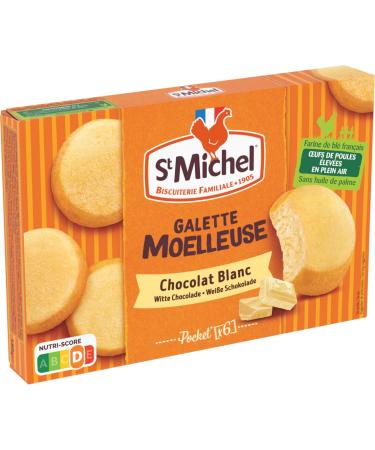 St Michel White Chocolate Fluffy Pancake - Pocket Size - Pack of 180g