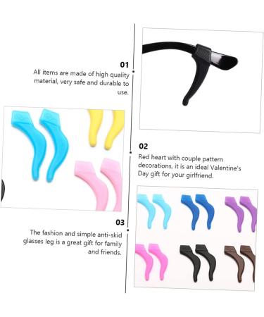 Shop Lurrose 24-Hour Silicone Glasses Holder - Anti-Slip Pebble Gel for Students | International Shipping Available - Buy Online on GoSupps.com