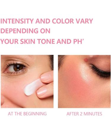 Moisturizing Rouge Blush Waterproof Face Blush Stick - Temperature Control Face Blush | Natural Lightweight Lip & Cheek Tint for Face  - Buy Online on GoSupps.com