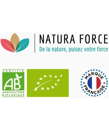 NATURA FORCE - Energy Bar - 40g - Pack of 10 - Rich in fiber and trace elements - 6.5g of protein - Made in France - Certified Organic - Buy Online on GoSupps.com