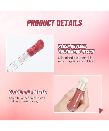 SPRINGSKY Liquid Blush Set - 2PCS Soft Cream Matte Face Blush for Cheeks | Natural-Looking & Long-Lasting | Moisturizing & Lightweight | Beauty Gift For Women - Buy Online on GoSupps.com