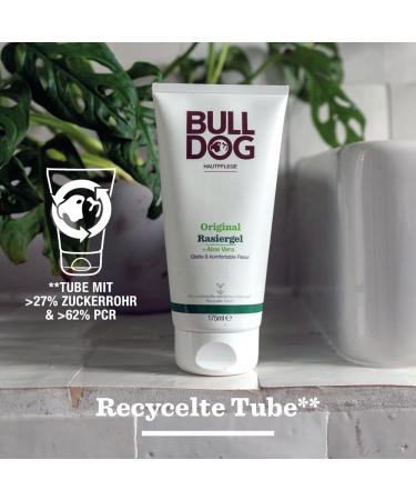 BULLDOG Wet Shave Cream for Men - Original 175ml | Smooth & Thorough Shaving Experience | International Shipping Available - Buy Online on GoSupps.com