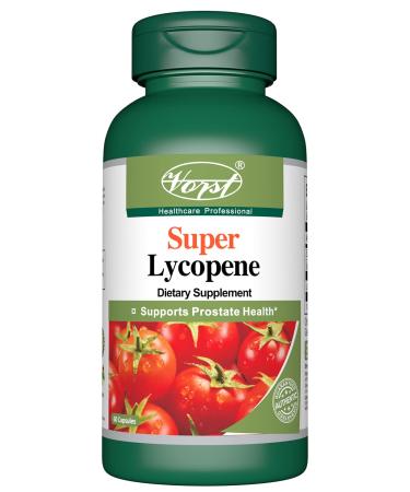 Vorst Lycopene with Zinc and Selenium 30mg 60 Capsules Carotenoids Supports Prostate & Cardiovascular Health Licopeno.