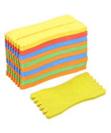 Mikiuly Raupwicker Angel fishing cord foam plate foam fishing cord on board fishing fishing fishing for holding fishing cords and fishing hooks comfortably fishing tour 4x8cm (10 pieces)