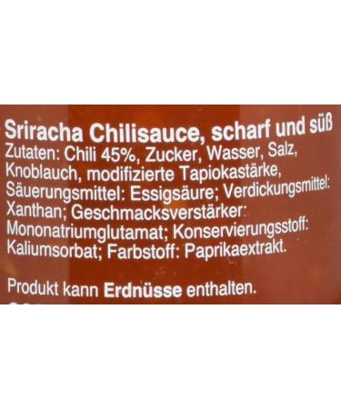 Flying Goose Sriracha Chili Sauce - Spicy & Sweet Orange Cap Thai Hot Sauce 3 Pack (3 x 200 ml) - International Shipping Available - Buy Online on GoSupps.com