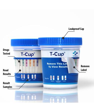 Mintegrity 2pk 5-Panel Test Cup - AMP/COC/mAMP/OPI/THC MT-TDOA-254 - Buy Online on GoSupps.com
