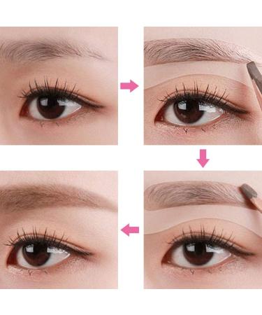 Eyebrow Stencils Kit Brow Shaping Grooming Templat Styling Tool 24PCS eyebrow shaping kit - Buy Online on GoSupps.com