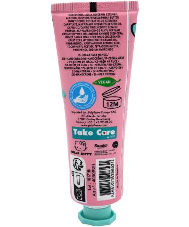 Hello Kitty Kids Strawberry Flavour Nourishing & Moisturising Hand Cream with Shea Butter Enriched Formula for Soothing Hydration Natural & Vegan Dermatologically Tested Hand Cream for Kids 30ml - Buy Online on GoSupps.com