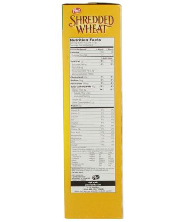 15 oz Shredded Wheat Cereal: Crunchy and Nutritious Breakfast Option - Buy Online on GoSupps.com