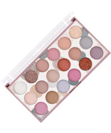 Matte Eye Shadow Palette - 18 Colors Waterproof Cosmetics Matte Eye Shadow Set - Pigmented Make-Up Durable Velvet Eye Shadows Fovolat 1 count (Pack of 1) - Buy Online on GoSupps.com