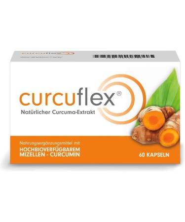 Curcuflex Curcuma Extract Soft Capsules - Highly Bioavailable Micellar Curcumin 60 Capsules | International Shipping Available - Buy Online on GoSupps.com