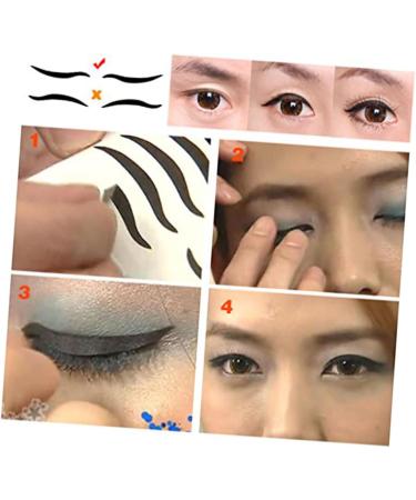 Angoily 240 Pairs Eyeliner Eyeshadow Sticker Eye Make-up Stickers Double Eyelid Sticker Make up Smoky - Buy Online on GoSupps.com