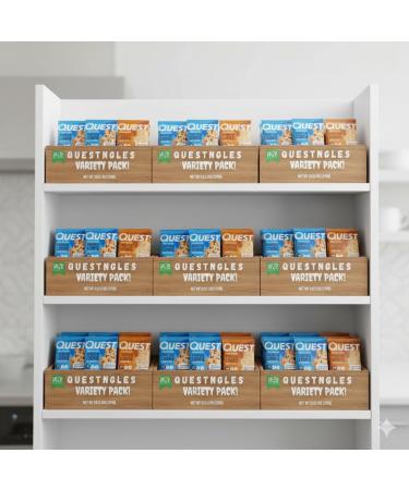 Que-st Soft & Chewy Protein Cookie Variety Pack 15g Protein 12 Count - Buy Online on GoSupps.com