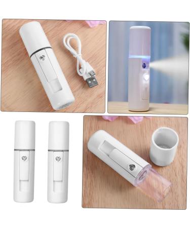Baluue 2pcs Spray Meter Women Face Humidifier Diffusers for Essential Oils Air Diffuser Plastic White - Buy Online on GoSupps.com