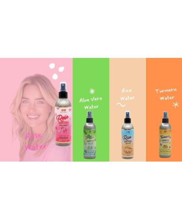 Premium Rose Water Collagen Mist - 8oz Facial & Hair Hydration | International Shipping - Buy Online on GoSupps.com