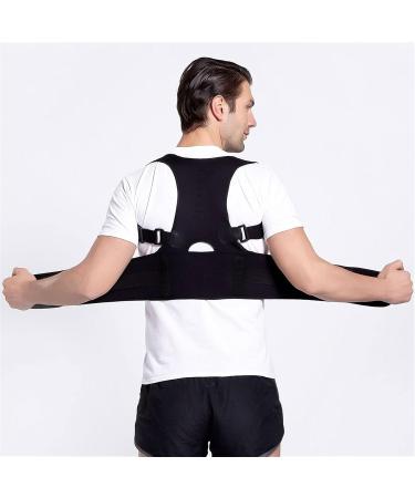 Posture Corrector for Women Men Back Brace Waist Trainer Corset Body Shaper Straightener Shoulder Upright Support Trainer for Body Correction Neck Pain Relief (Size : X-Large) (4XL) (Small) - Buy Online on GoSupps.com