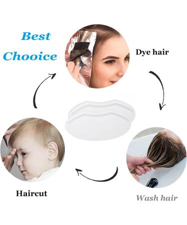 Buy Nitain 50-Piece Transparent Visor Facial Protection Mask for Hair Salons | Safety Face Shield for Barber Haircuts & Beauty Treatments - Buy Online on GoSupps.com