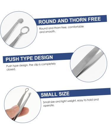 minkissy Tweezers Nose Hair Trimmer ingrown Hair Clippers Facial Hair brow Leg Hair Trimmer Nose Hair Tweezers Scissor Tweezers Nasal Hair Tweezer Hair Puller Stainless Steel Man Clippers - Buy Online on GoSupps.com