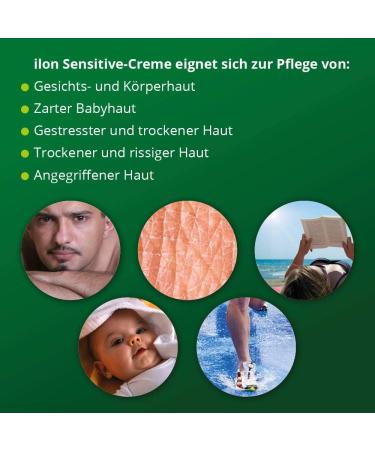 Ilon Sensitive Cream - High-Quality Care for Dry & Sensitive Skin | Intense Moisture & Irritation Relief - Buy Online on GoSupps.com