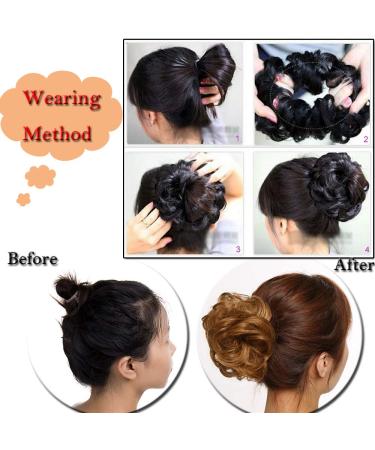 SEGO Hairpiece Bun Hair Tie | Voluminous Hair Knot Extensions | Coffee Brown #27 - Buy Now! - Buy Online on GoSupps.com