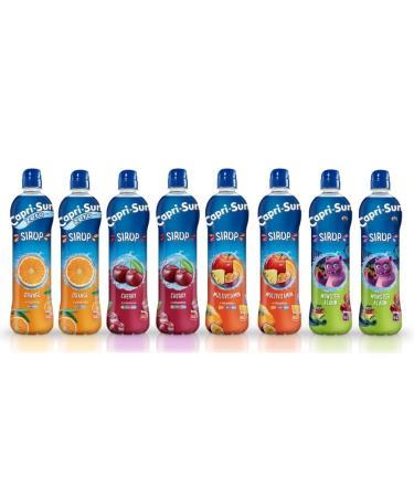 Buy Capri-Sun Syrup Mix 8x600ml - International Shipping Available | Refreshing Drink Concentrate - Buy Online on GoSupps.com