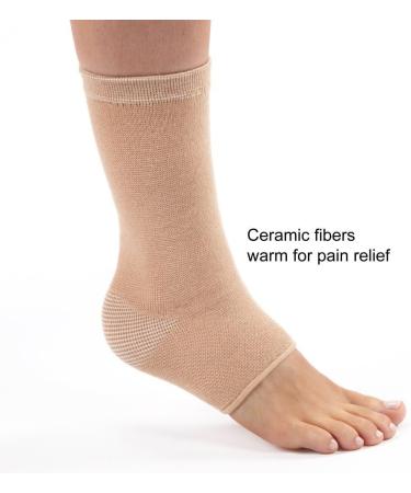 Therall Joint Warming Ankle Support - Small Beige | International Shipping Available - Buy Online on GoSupps.com