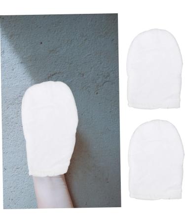 Beaupretty Gloves Paraffin Bath Sock Liners Paraffin Wax Liners Paraffin Bath Bags wax bath Foot Cover Paraffin Mitts Hand Spa Cover spa gloves Insulated Gloves white take a bath Wax - Buy Online on GoSupps.com