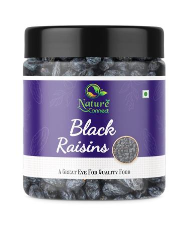 Nature Connect Afghani Seedless Black Raisins 200gms | Kali Kismis | Healthy Dry Fruit Dried Kishmish Seeds_Packing May Vary