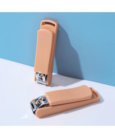 UNbit Nail Clipper Splash-Proof Nail Clippers Stainless Steel Nail Clipper Single Large Oblique Mouth Cover Decoration Nail Clippers Household - Buy Online on GoSupps.com
