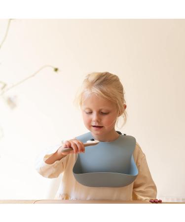 Minifolk Silicone Baby/Toddler Feeding Spoons Set of 5 - Ocean | Weaning Spoons, Dishwasher Safe - Buy Online on GoSupps.com