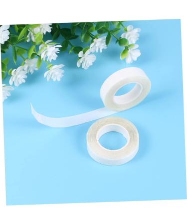 Housoutil 2 Rolls Adhesive Hair Extensions Tape in Human Hair Extensions Front Lace Toupee Tape Extention Tape for Wig Tape on Extensions Wig Tape White Extension Belt Double Sided Size 1 White - Buy Online on GoSupps.com