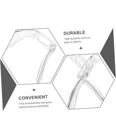 Buy BUIFULSIC 4-Piece Glasses Nasal Pads | Slip-Resistant Nose Support Cushions for Cycling & Travel | Durable Hard Plastic with Wipe Container - Buy Online on GoSupps.com