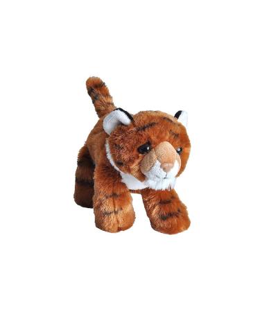 Wild Republic 16233 Tiger Hug'ems Soft Gifts for Kids Cuddly Toy 18cm Tiger 7 inch