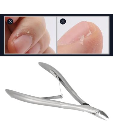Cuticle Nippers Stainless Steel Ergonomic Handle Dead Skin Removal Manicure Cuticle Scissors Easy Trimming for Home Use - Buy Online on GoSupps.com