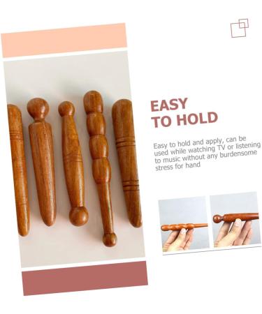 Beaupretty 9 STK Manual Foot & Face Massage Device - Thai Wood Massage Tools - 3 Pieces for Ultimate Relaxation - Buy Online on GoSupps.com