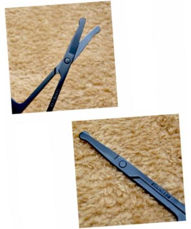 FRCOLOR Stainless Steel Nose Hair Clippers for Men Precision Nose Hair & Eyebrow Trimmer 1pc Vibrissa Grooming Tool - Buy Online on GoSupps.com