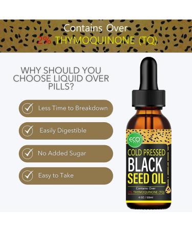 Black Seed Oil 100% Virgin Cold Pressed Organic Black Currant Seed Oil Black Cumin Seed Oil Super Antioxidant for Hair & Skin | Vegan Gluten-Free Non-Gmo 2fl Oz - Buy Online on GoSupps.com