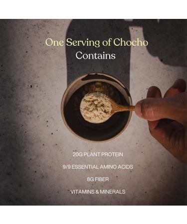 Mikuna Chocho Superfood Protein Plant-Based Protein Powder Travel Packs - Vegan Gluten Free 3g Net Carbs or Less and Bioavailable Non-Isolate (8 Servings Vanilla) Vanilla 0.76 Pound (8 Servings) - Buy Online on GoSupps.com