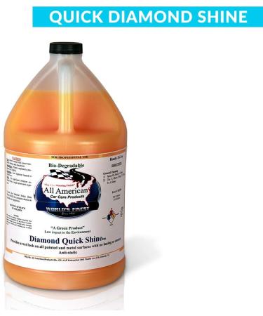 All American Car Care Products Quick Diamond Shine (1 Gallon) 128 Fl Oz (Pack of 1) - Buy Online on GoSupps.com