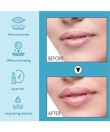 Lip Plumper Lip Gloss Lip Maximizer Balm Plumper Lip Extreme Volume Healthy Enhancer Hydrated Lips Moisturize Eliminate Dryness Wrinkles Enhances Plump Gloss (Clear Pink Color) - Buy Online on GoSupps.com