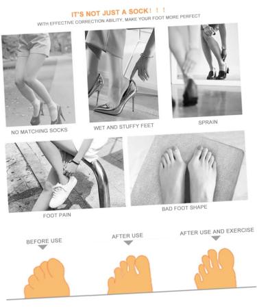 Tovinanna 12 Couples Half Socks - Women's No-Show & Five Toe Socks for Sandals Heels Sneakers & Yoga | International Shipping - Buy Online on GoSupps.com