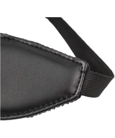 Healifty Leather Blindfold Sleep Mask for Game Play Lover Costume - Black - Buy Online on GoSupps.com