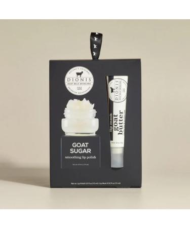 Dionis Goat Milk Sugar Polish & Butter Lip Mask Duo (Pack of 2) Sugar Lip Polish & Overnight Lip Mask - Buy Online on GoSupps.com