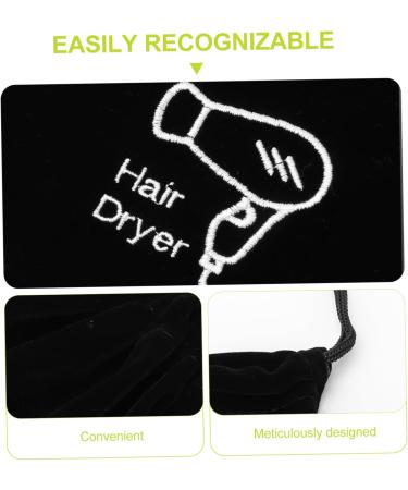 Beavorty 8 Pcs Storage Bag Hair Blower Storage Bag Travel Hairdryer Bag Hair Dryer Drawstring Bag Cloth Bags Drawstring Travel Hair Tools Cotton Drawstring Bags Multifunctional Bag Black - Buy Online on GoSupps.com